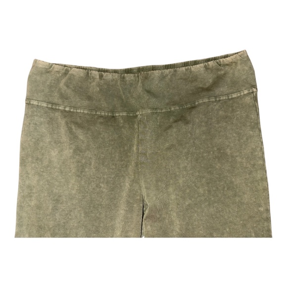 NWT Easel Mineral Wash Eyelet Leggings L - Picture 3 of 5